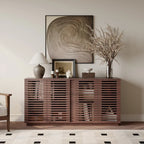 Credenza con ante in legno massello