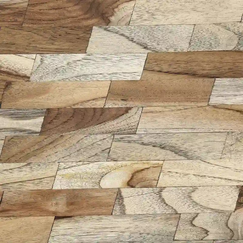 Tavolino da caffè di design moderno fatto a mano da 18,75 con piano in legno e gambe uniche a forma di V
