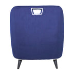Poltrona d'Appoggio Moderna Imbottita Bicolore - 71 x 76 x 79 cm
