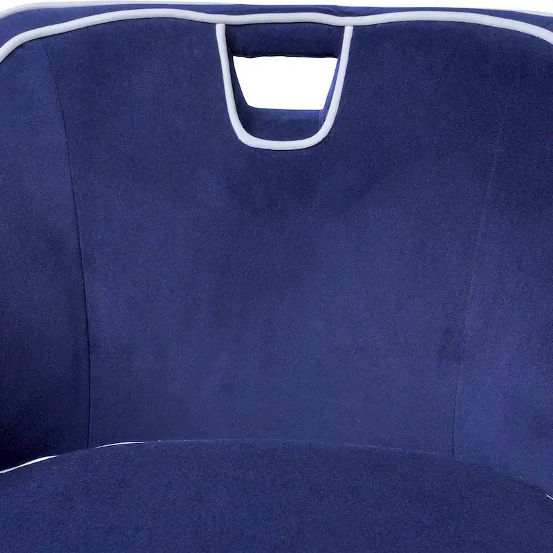 Poltrona d'Appoggio Moderna Imbottita Bicolore - 71 x 76 x 79 cm