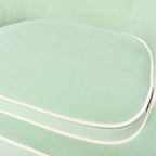 Poltrona d'Appoggio Moderna Imbottita Bicolore - 71 x 76 x 79 cm