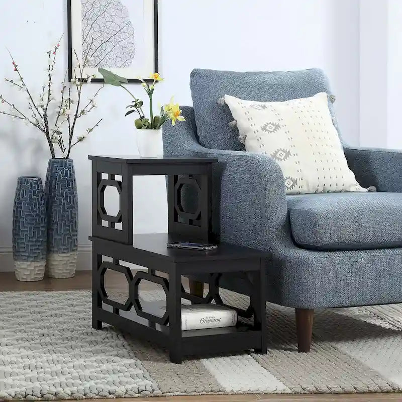 Tavolino da salotto a 2 livelli