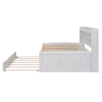 Letto a cassetti "Captain" in legno, matrimoniale