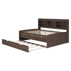 Letto a cassetti "Captain" in legno, matrimoniale
