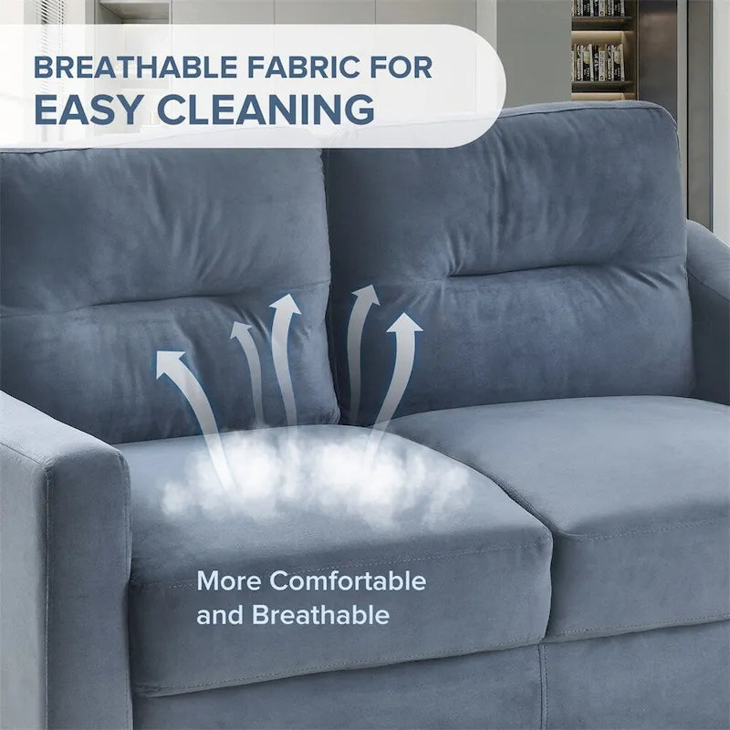 Divani Comodi con Struttura e Piedi in Legno