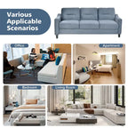 Divani Comodi con Struttura e Piedi in Legno