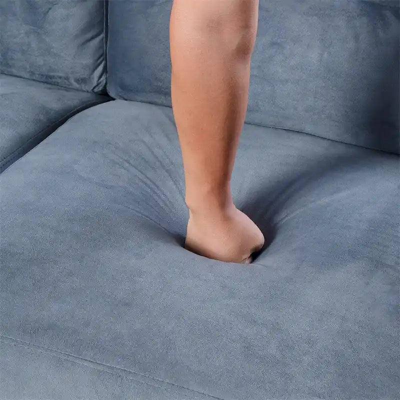 Divani Comodi con Struttura e Piedi in Legno