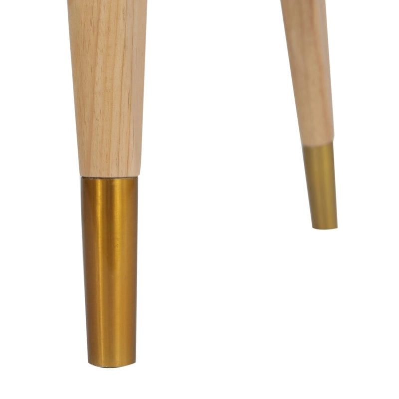 Sedia da pranzo in rattan intrecciato con schienale in canna e seduta imbottita