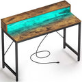 Scrivania per computer da 99 cm con luci a LED