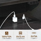 Scrivania per computer da 99 cm con luci a LED