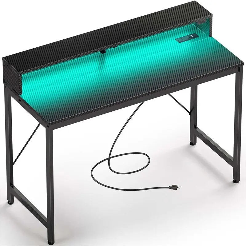Scrivania per computer da 99 cm con luci a LED