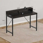 Scrivania per computer da 99 cm con luci a LED