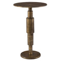  Descend Gold Accent Table - 14W x 22.5H x 14D