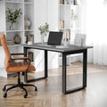 Tavolo da conferenza commerciale con piano in laminato e base a U