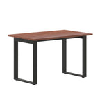 Tavolo da conferenza commerciale con piano in laminato e base a U