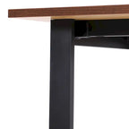 Tavolo da conferenza commerciale con piano in laminato e base a U