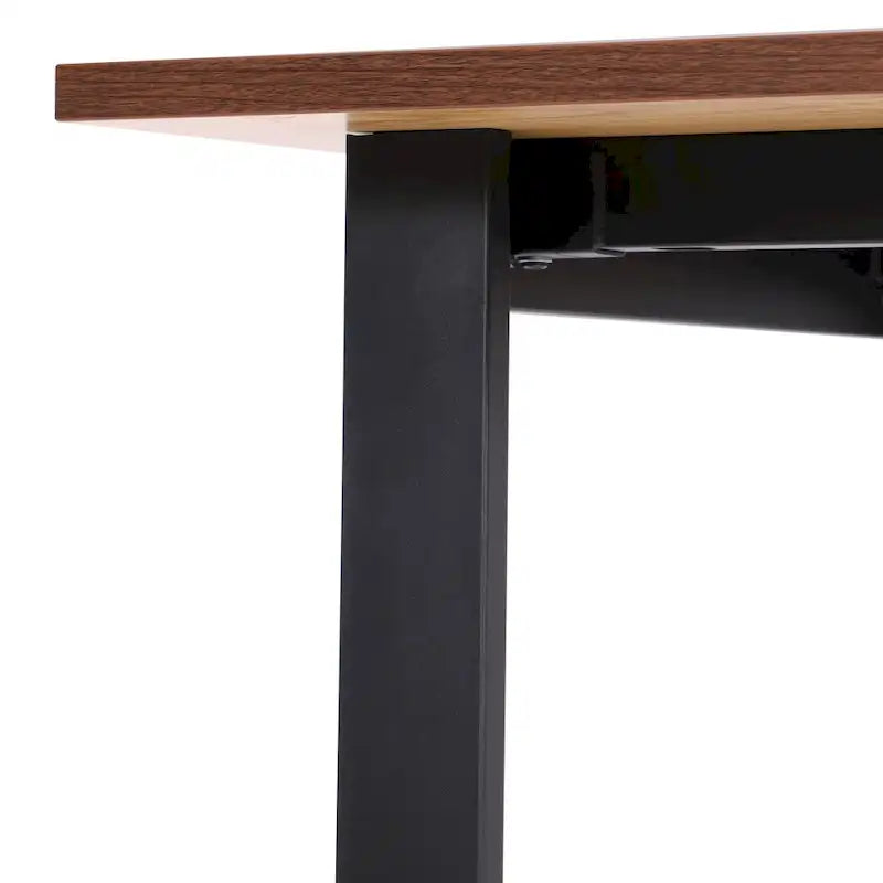 Tavolo da conferenza commerciale con piano in laminato e base a U